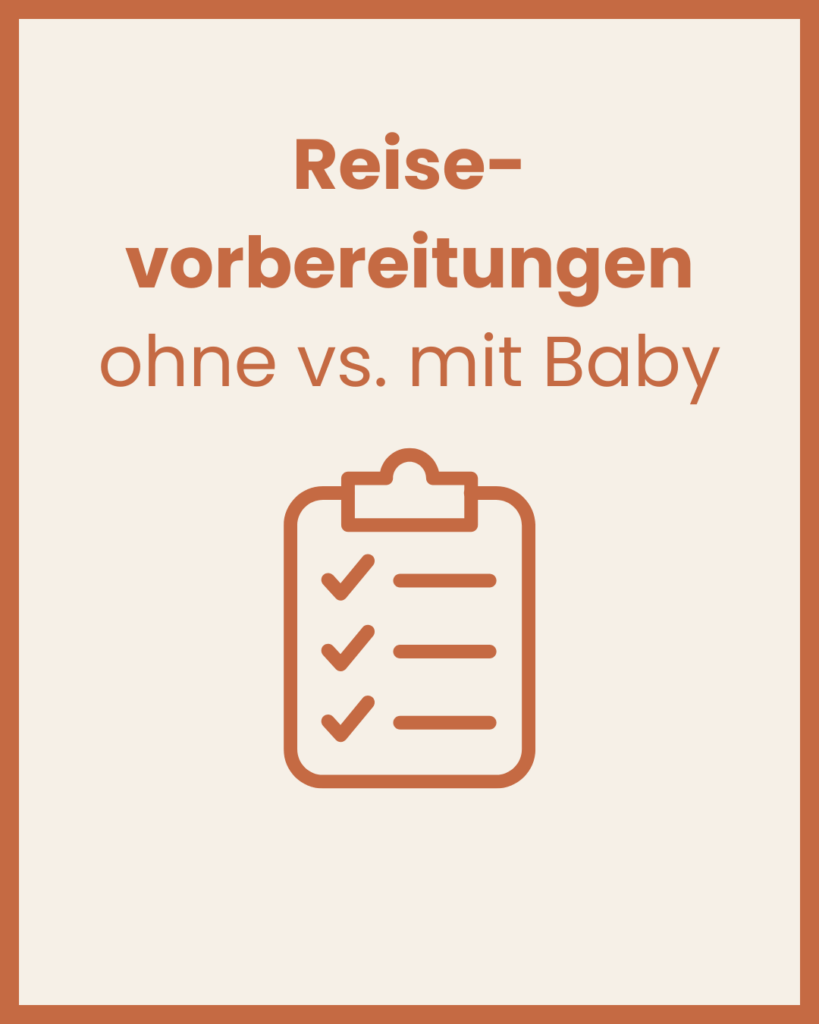 vor der Reise